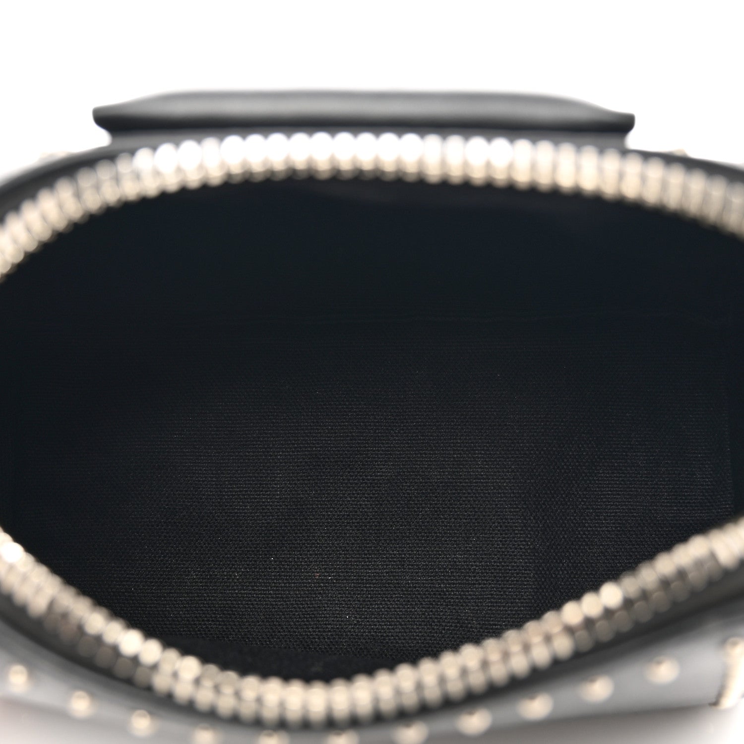 Givenchy Calfskin Small Studded Antigona Beauty Wristlet Black 5 of 11