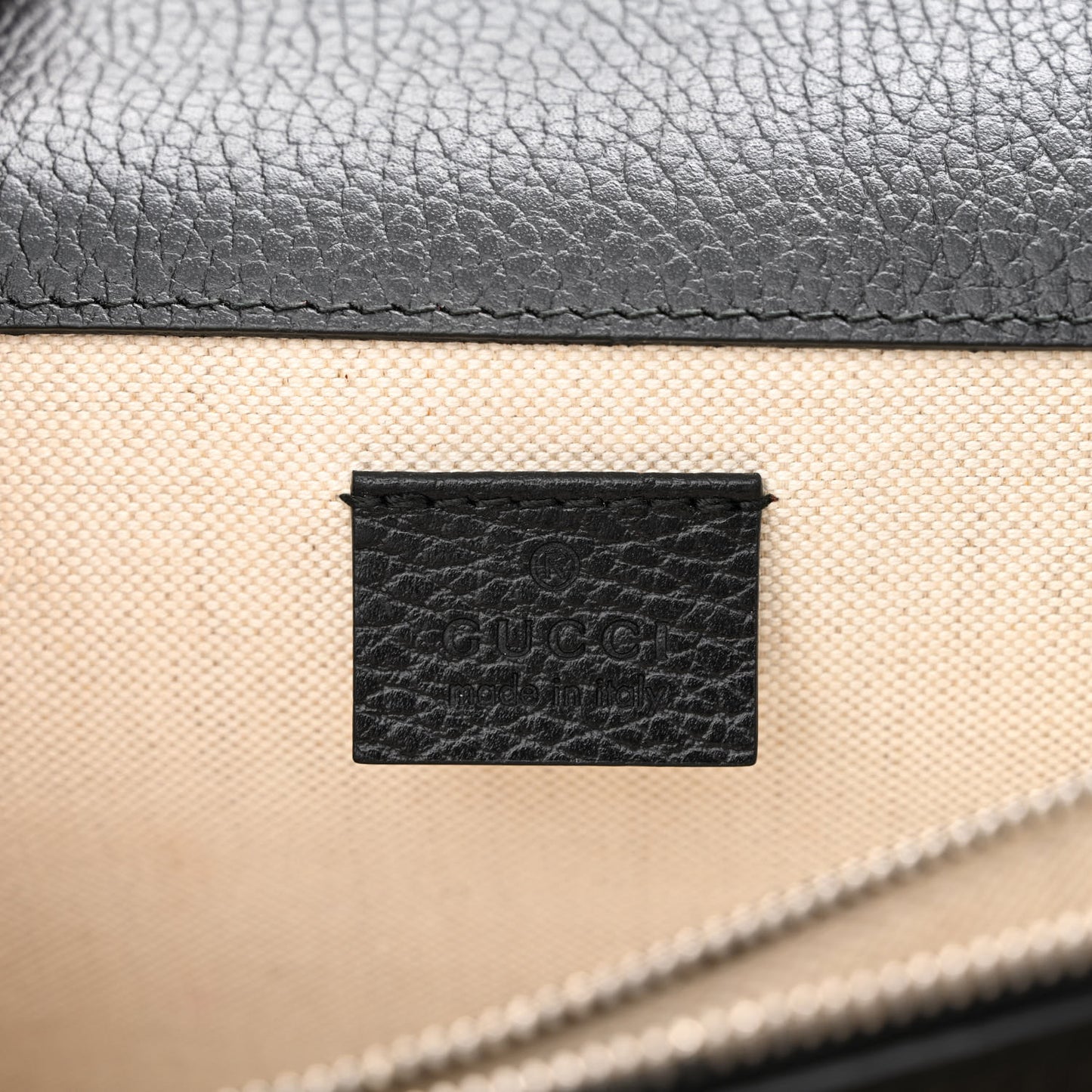 Pebbled Calfskin Small Dionysus Shoulder Bag Black