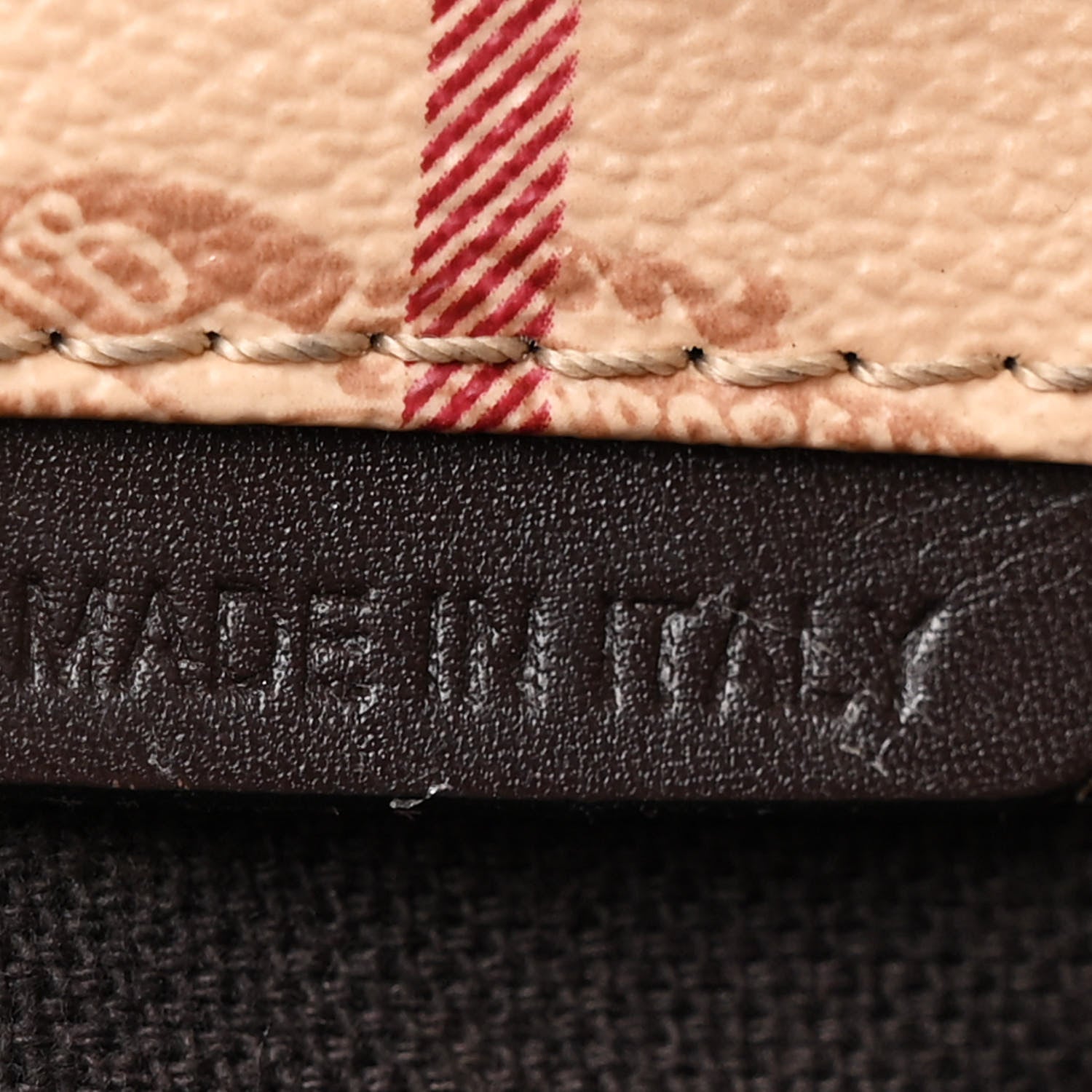 Burberry Haymarket Check Large Canterbury Tote Chocolate 9 of 16