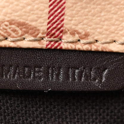 Burberry Haymarket Check Large Canterbury Tote Chocolate 9 of 16