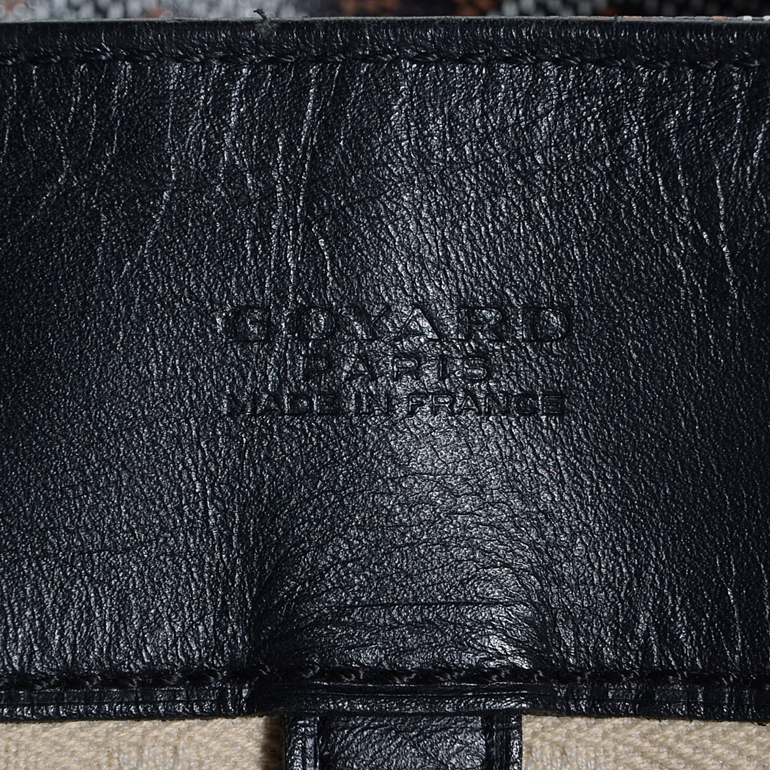 Goyard Goyardine Voltaire Tote Black 5 of 9