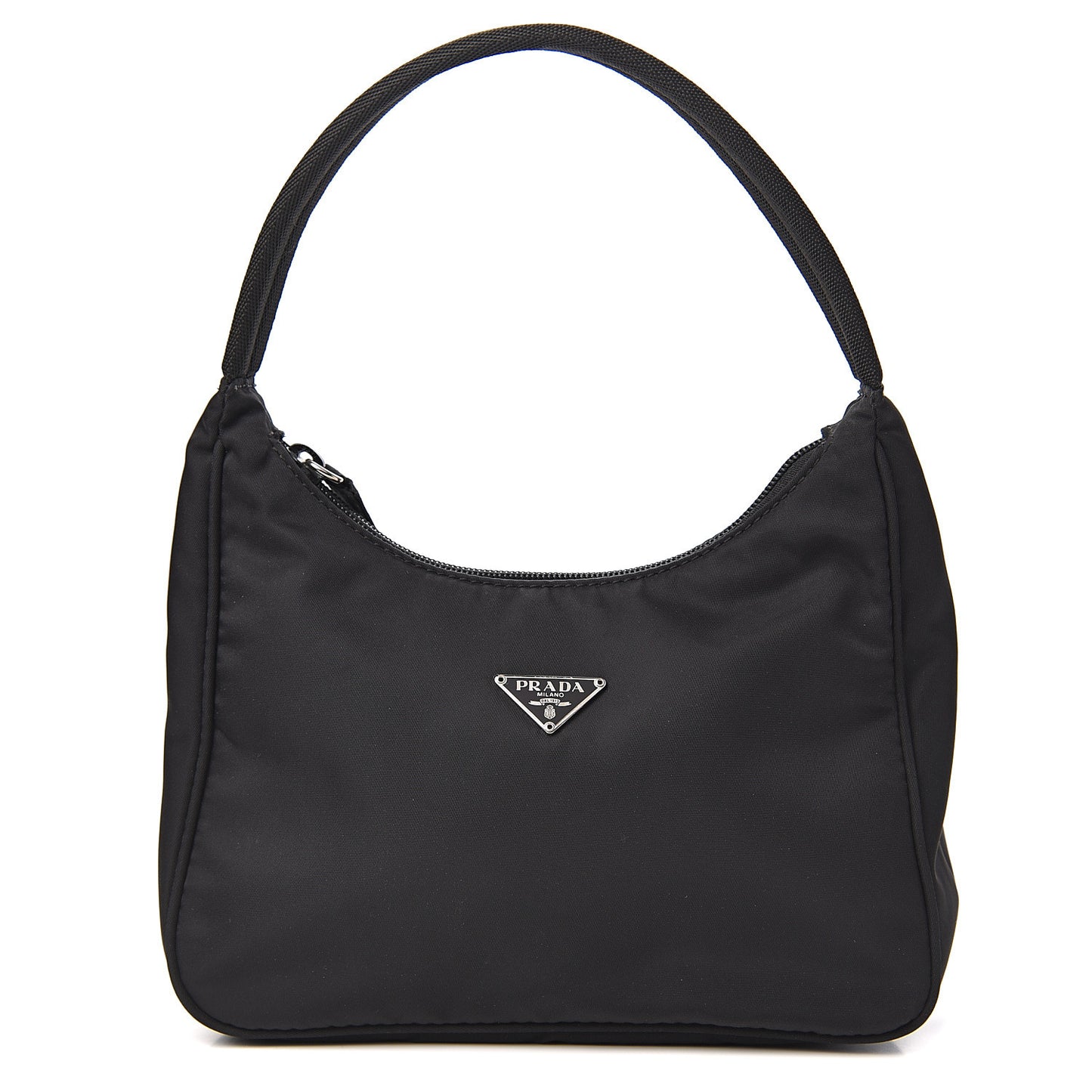 Tessuto Nylon Hobo Black