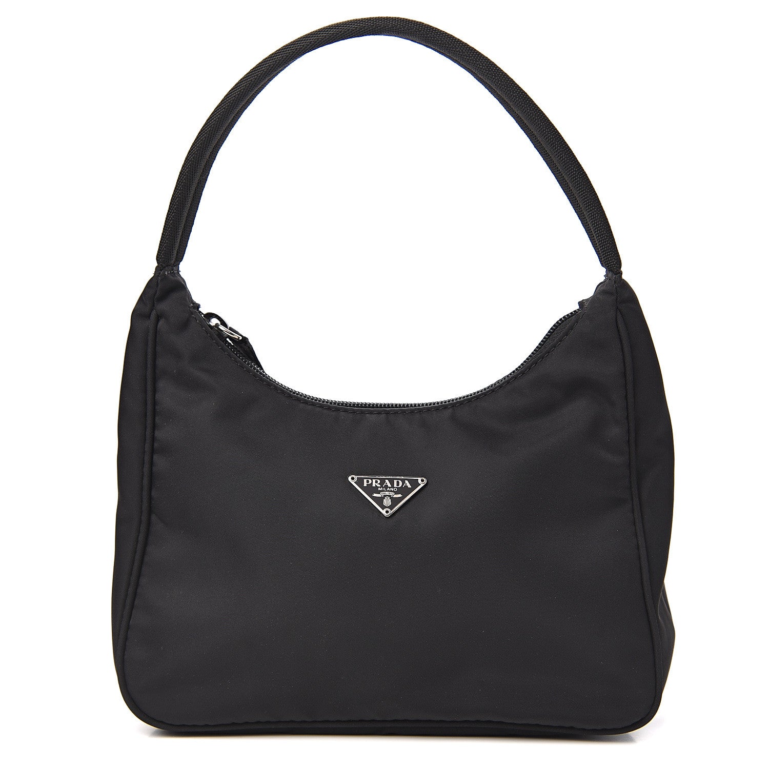 Prada Tessuto Nylon Hobo Black 1 of 8