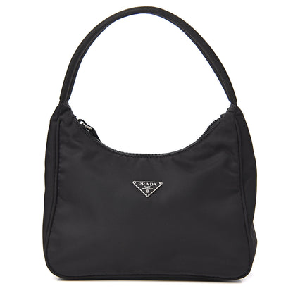Prada Tessuto Nylon Hobo Black 1 of 8