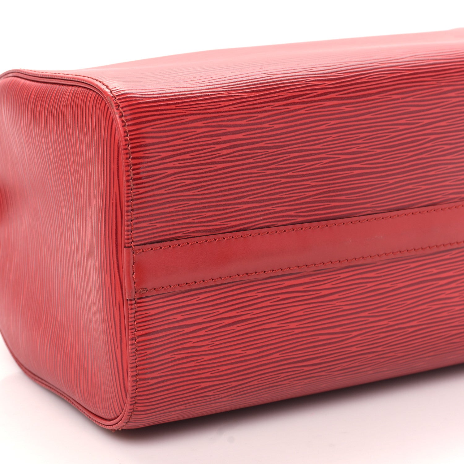 Louis Vuitton Epi Speedy 25 Castillan Red 7 of 8