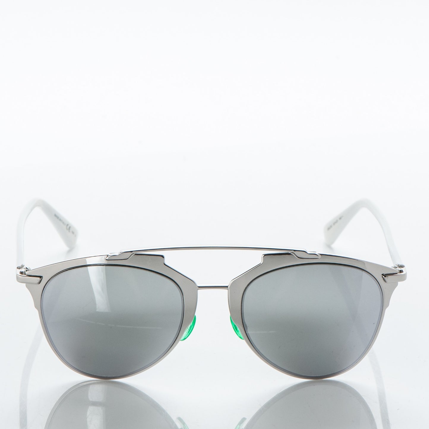 Reflected Sunglasses White