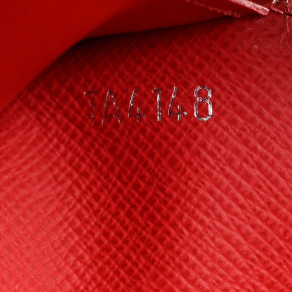 Louis Vuitton Taiga Portofeuil Brazza Wallet Black Red 7 of 8