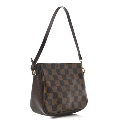 Louis Vuitton Damier Ebene Trousse Make Up Bag Pochette 3 of 10