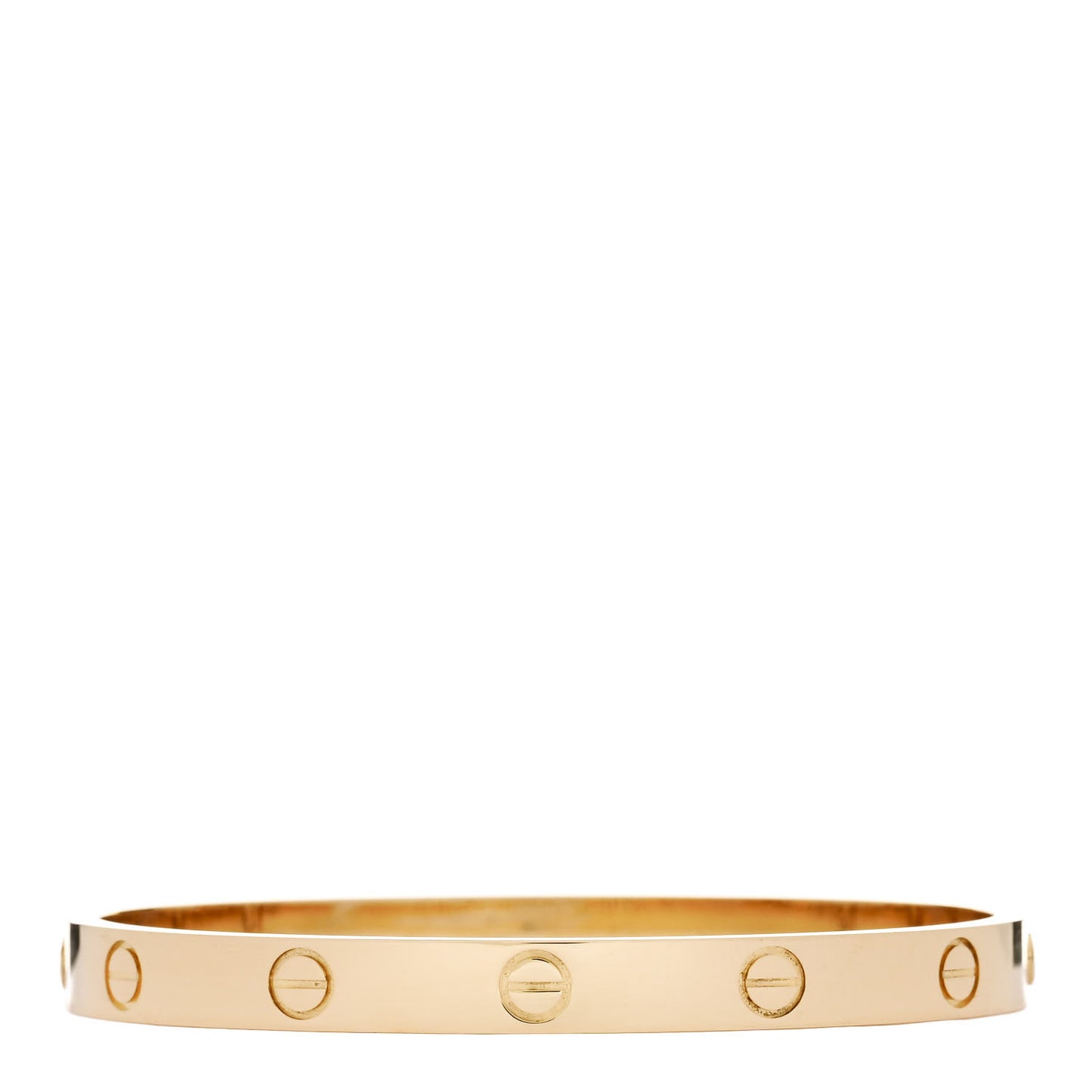 18K Yellow Gold LOVE Bracelet 17