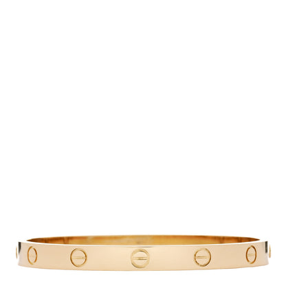 Cartier 18K Yellow Gold LOVE Bracelet 17 2 of 9
