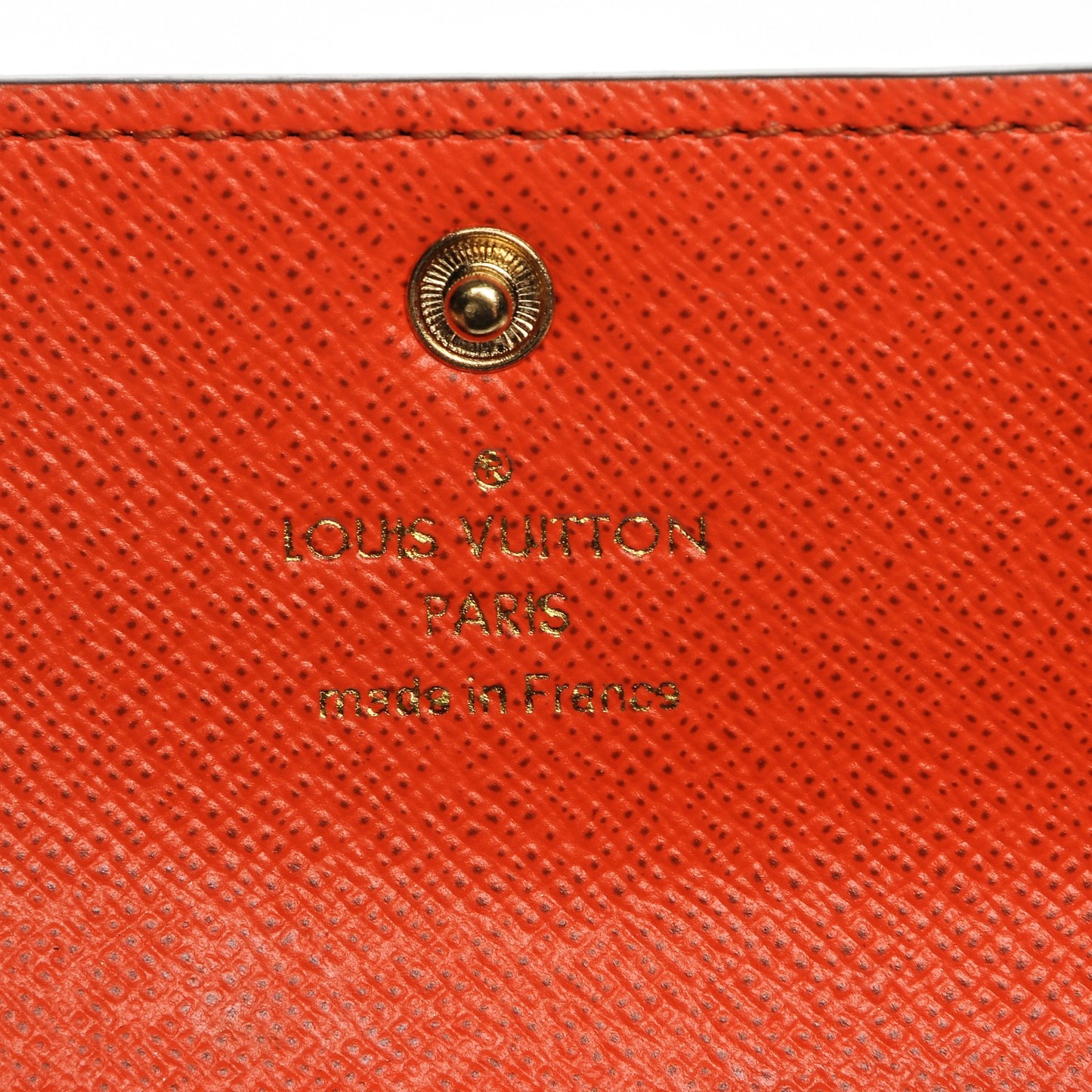 Monogram 4 Key Multicles Holder Poppy