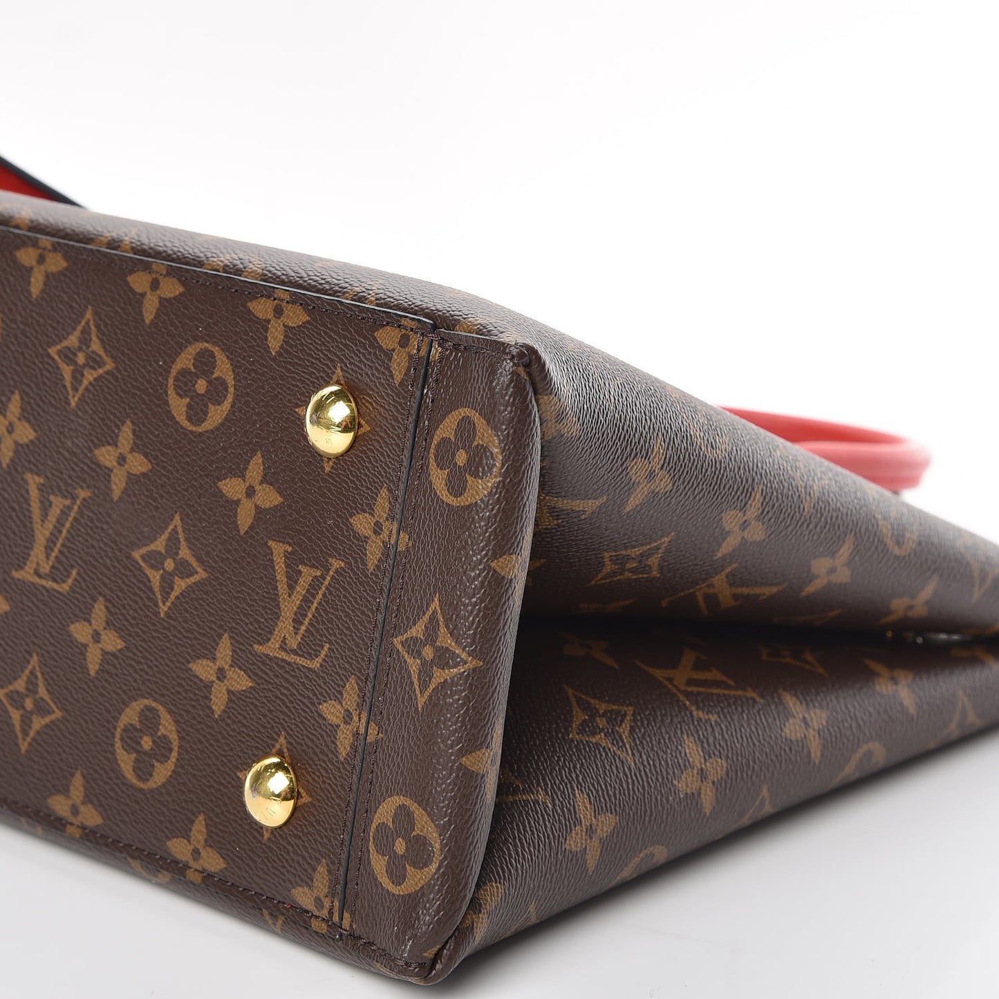 Monogram Flower Tote Coquelicot