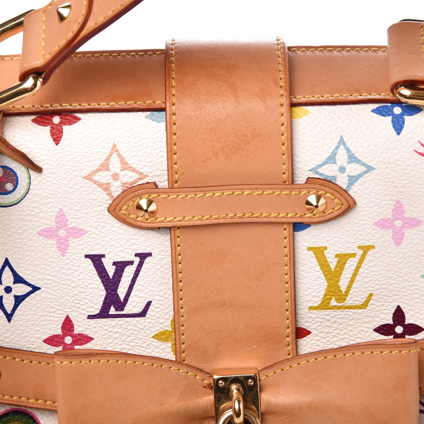 Monogram Multicolor Murakami Eye Love You White