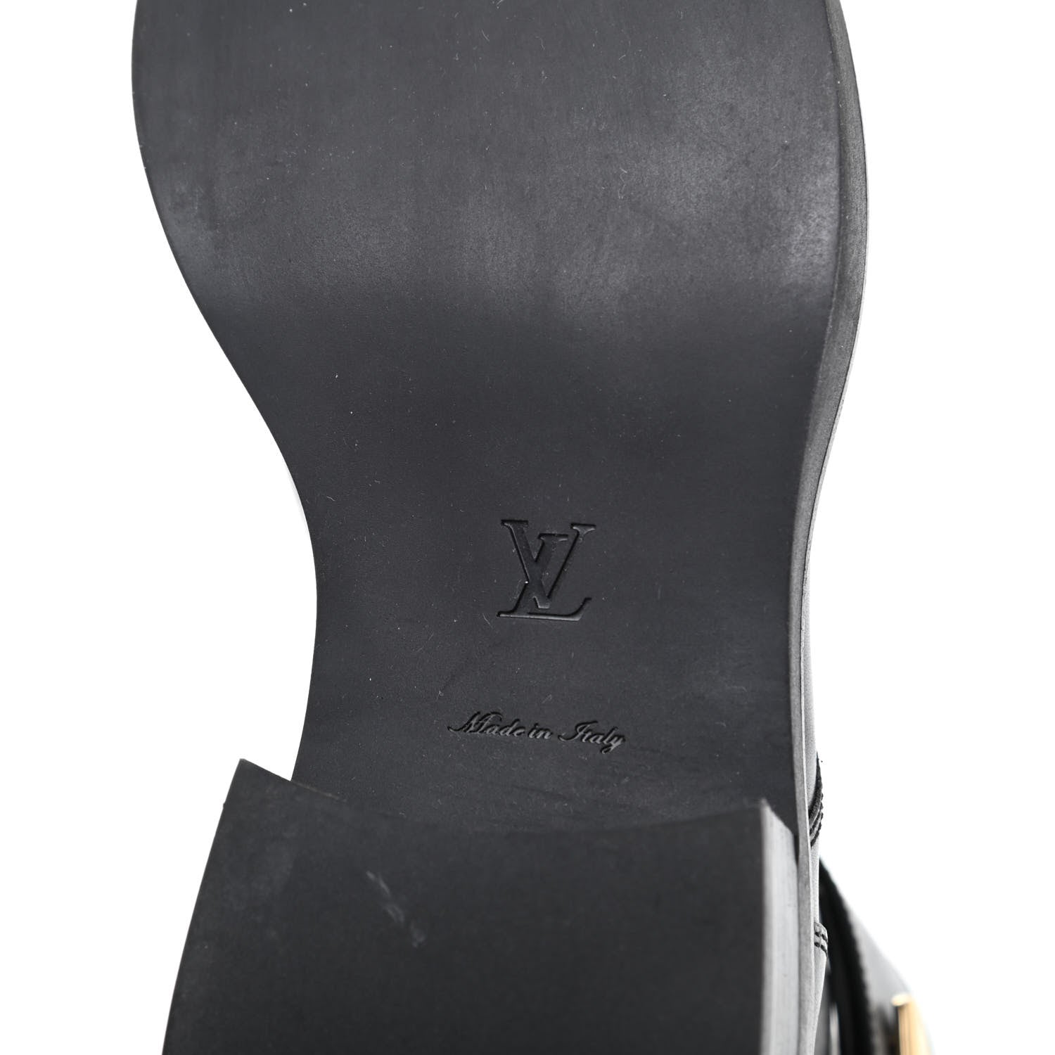 Louis Vuitton Calfskin Wonderland Ranger Boots 35 Black 7 of 9