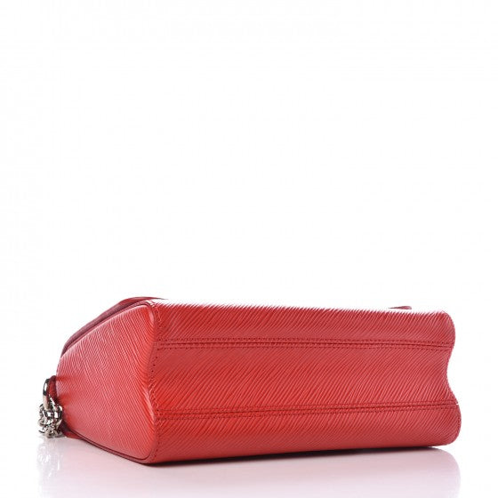 Louis Vuitton Epi Twist Shoulder Bag MM Coquelicot 5 of 15