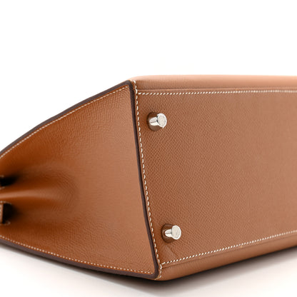Hermes Epsom Kelly Sellier 28 Gold 9 of 10