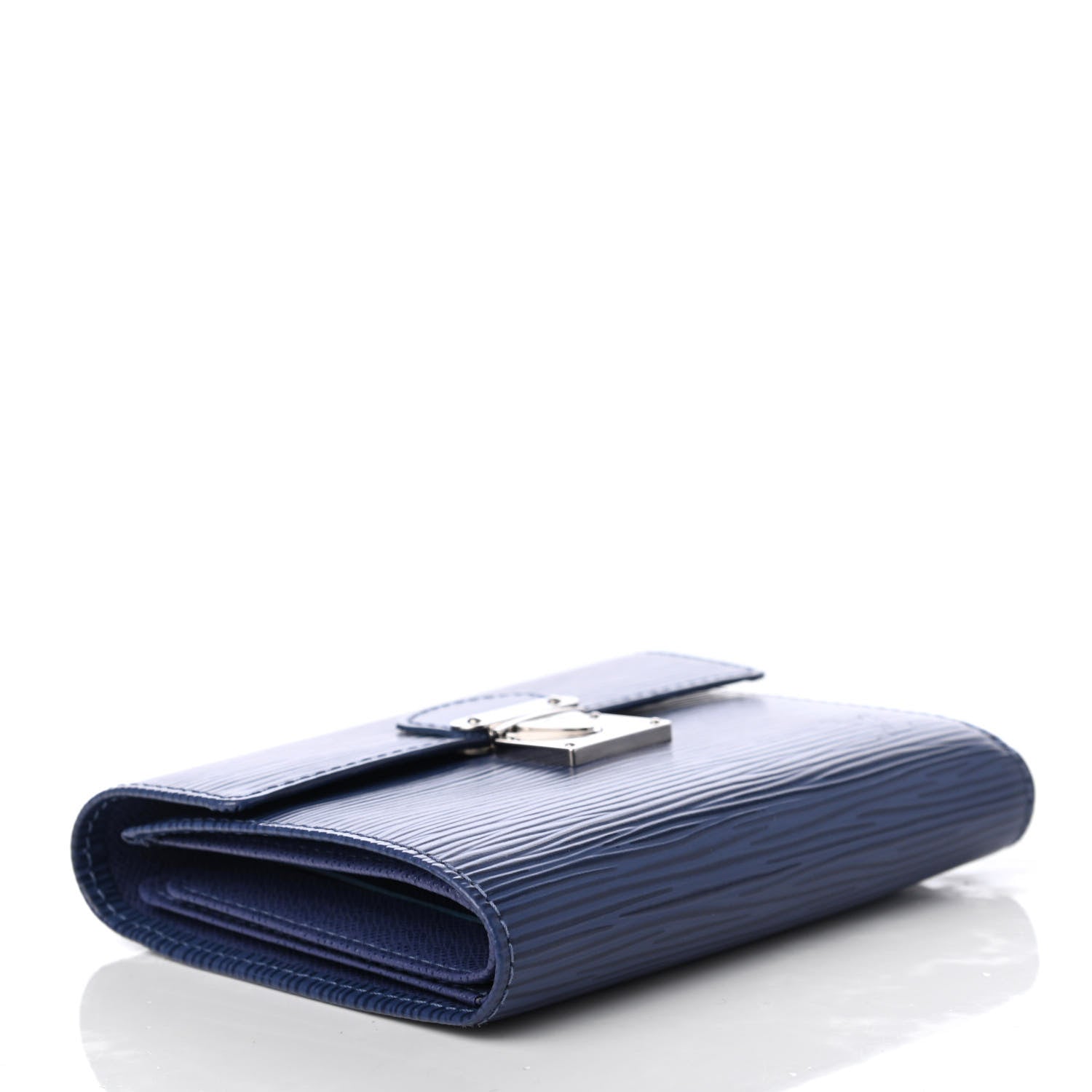 Louis Vuitton Epi Koala Wallet Blue 4 of 8