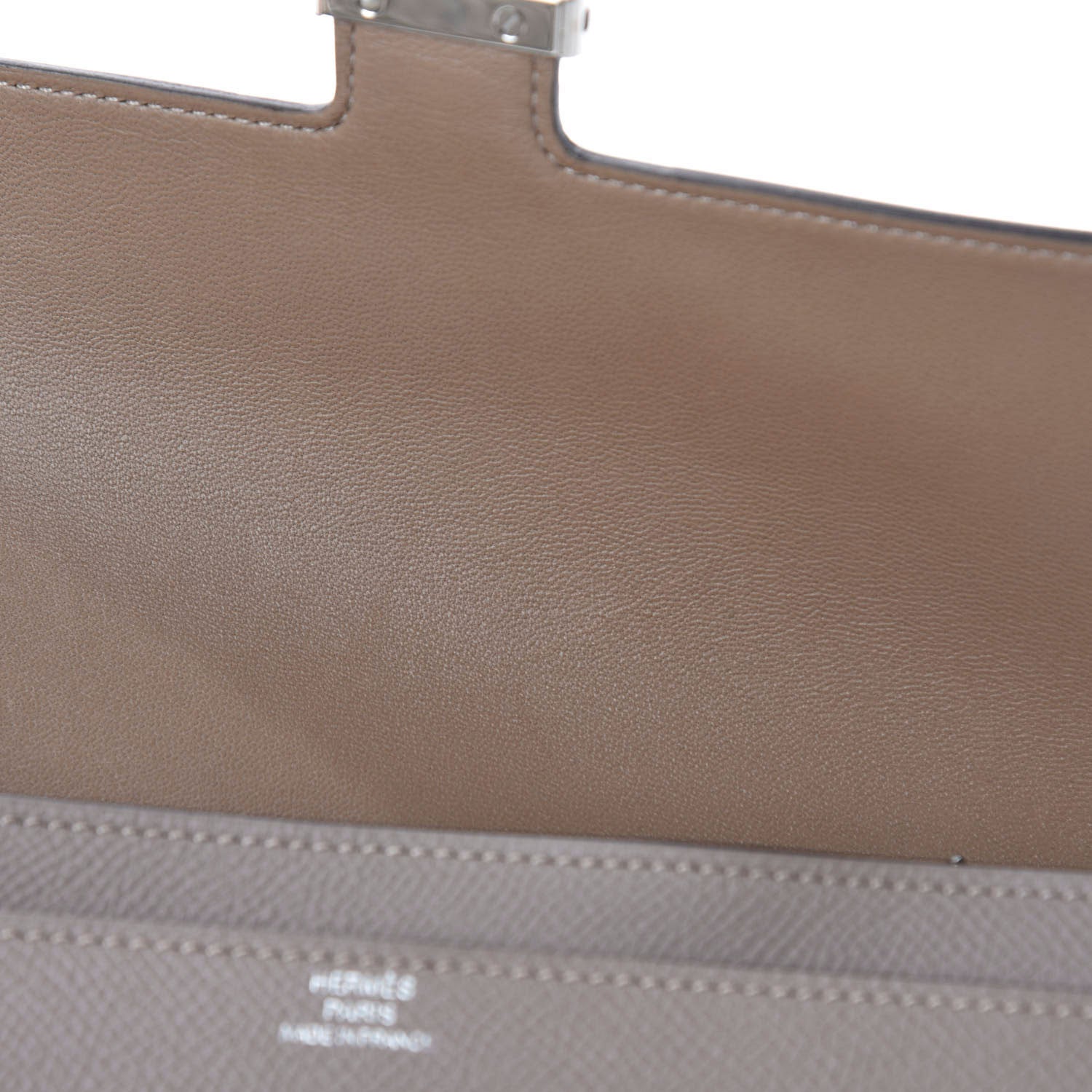 Hermes Epsom Constance Long Wallet Gris Asphalte 15 of 16