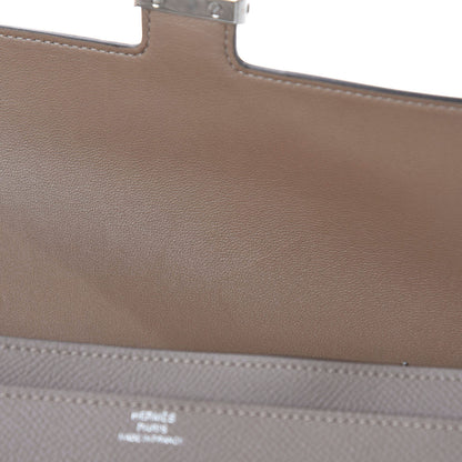 Hermes Epsom Constance Long Wallet Gris Asphalte 15 of 16