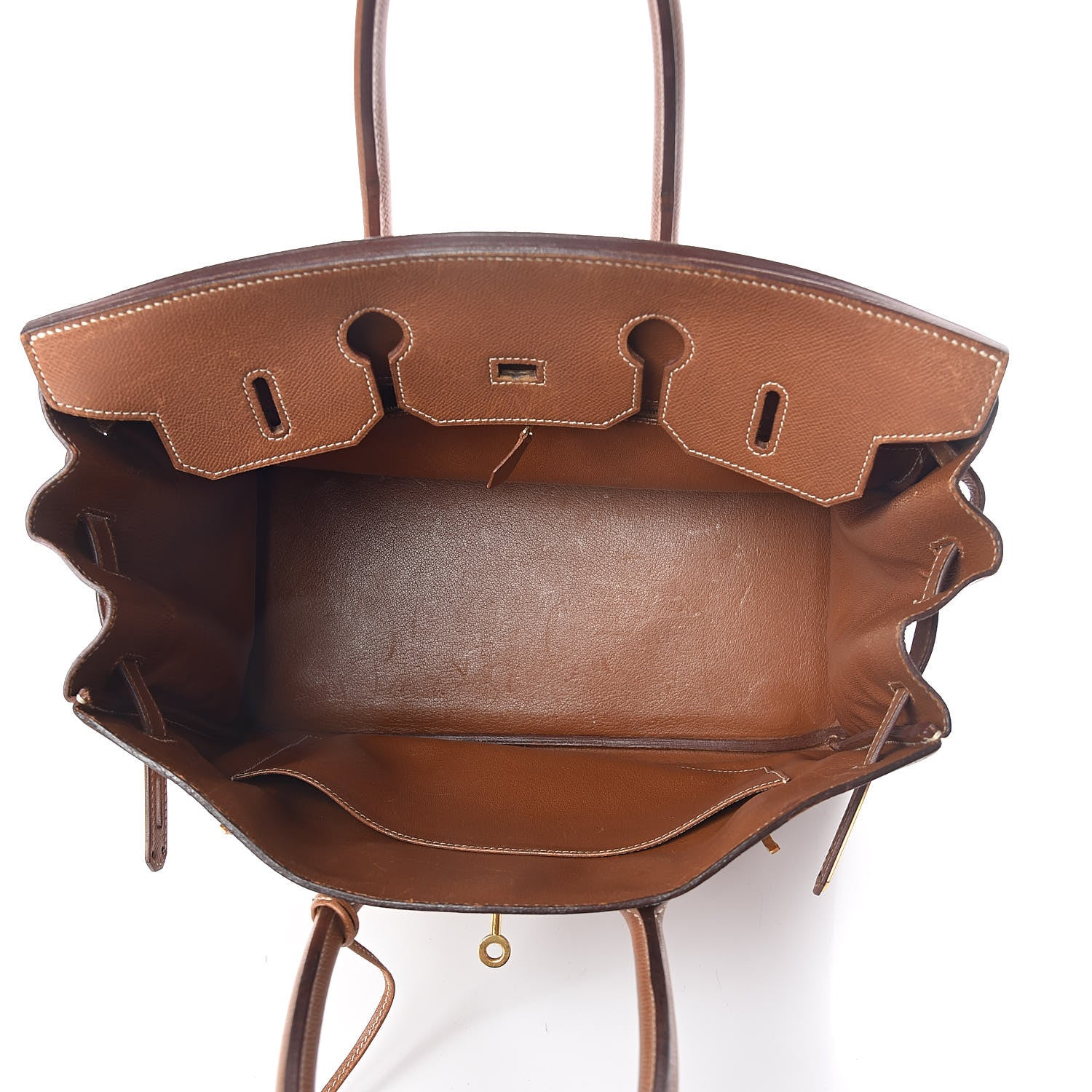 Hermes Courchevel Birkin 35 Gold 7 of 44