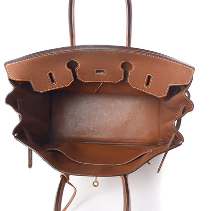 Hermes Courchevel Birkin 35 Gold 7 of 44