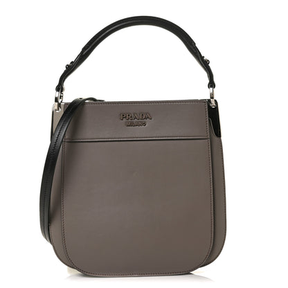 Prada City Calfskin Small Margit Bag Argilla Black 1 of 8