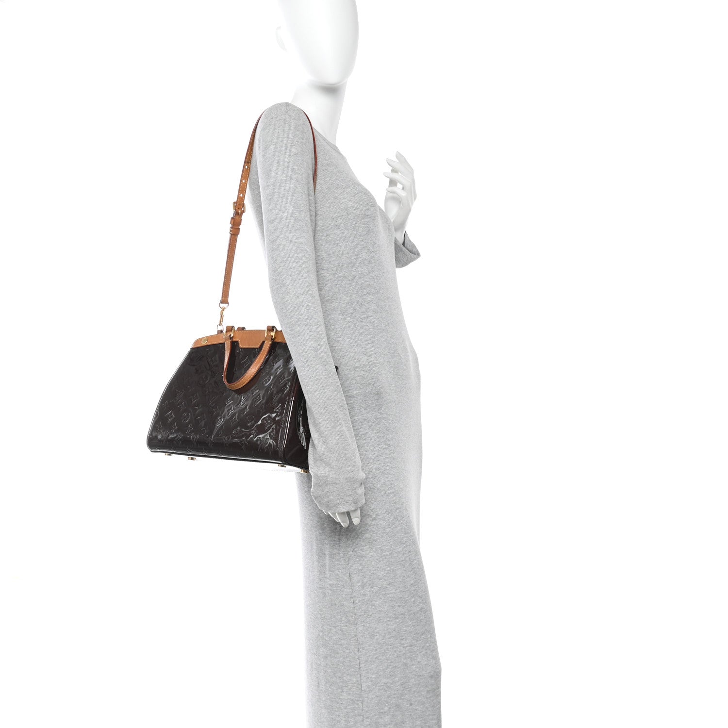 Louis Vuitton Vernis Brea MM Amarante 2 of 9