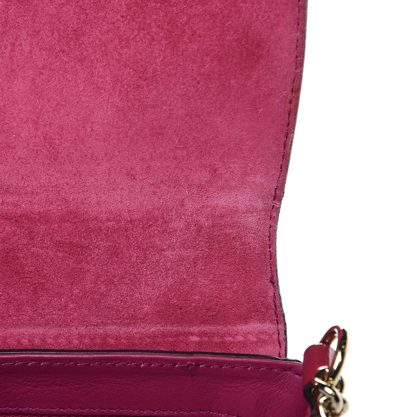 Patent Medium Soho Flap Crossbody Bright Bougainvillea