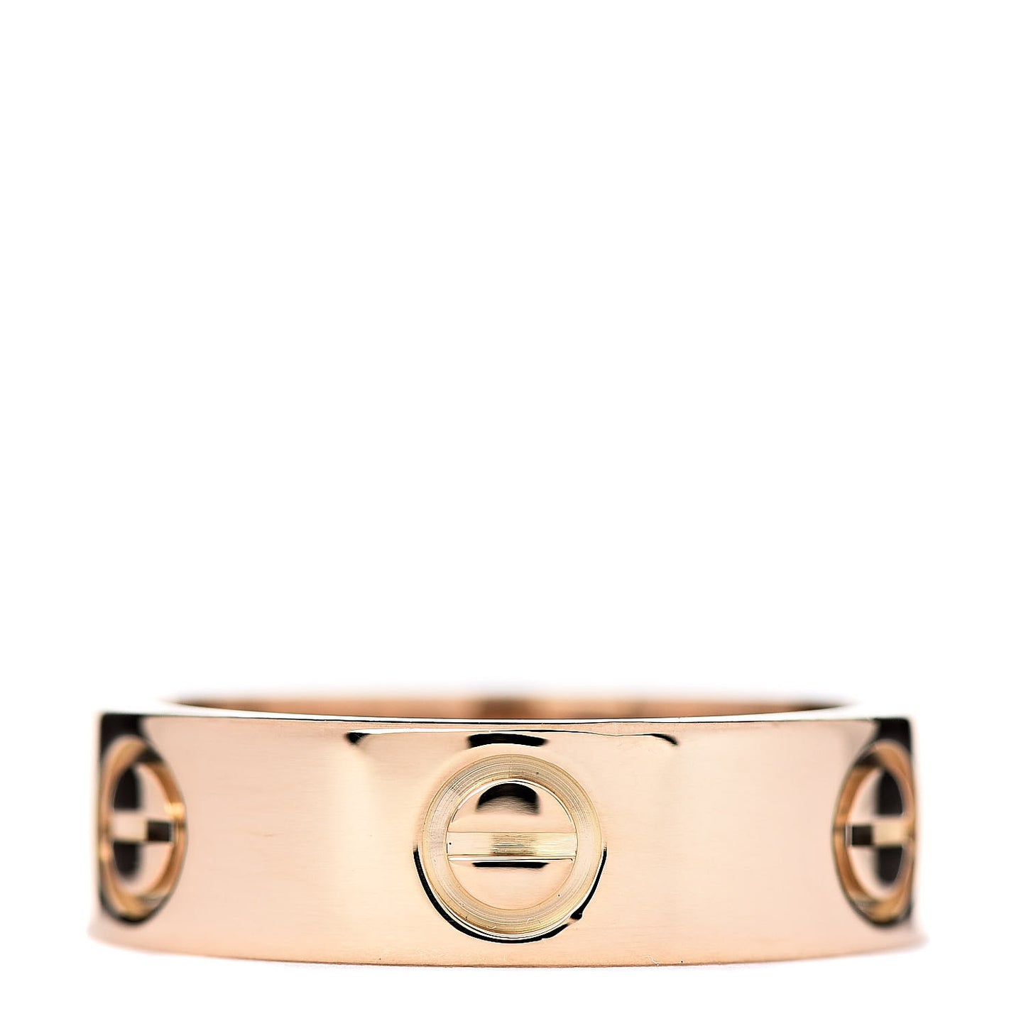 18K Yellow Gold 5.5mm LOVE Ring 52 6
