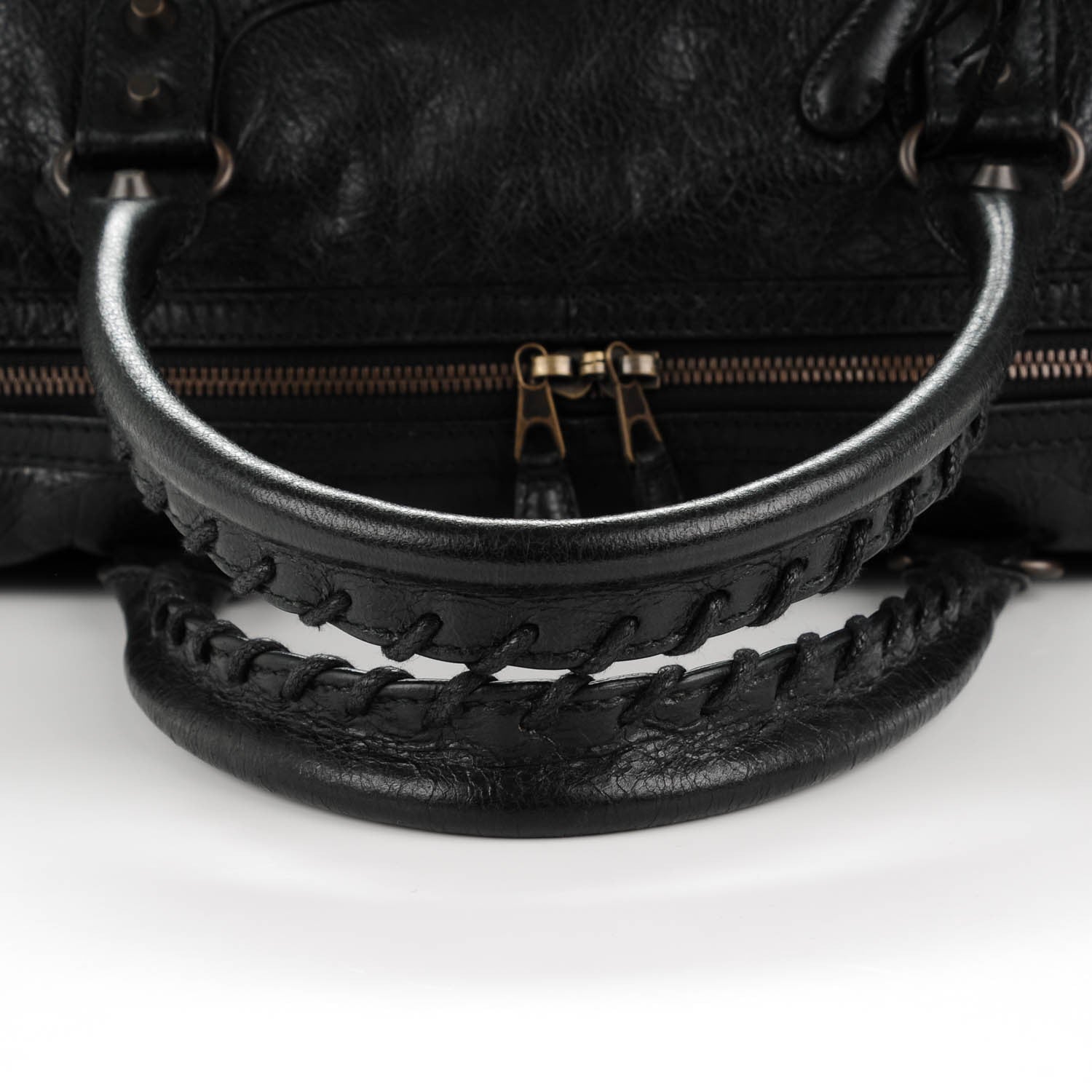Balenciaga Agneau 24Hour Voyage Travel Bag Black 8 of 8