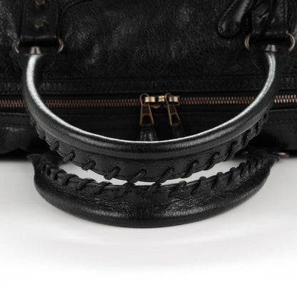 Balenciaga Agneau 24Hour Voyage Travel Bag Black 8 of 8