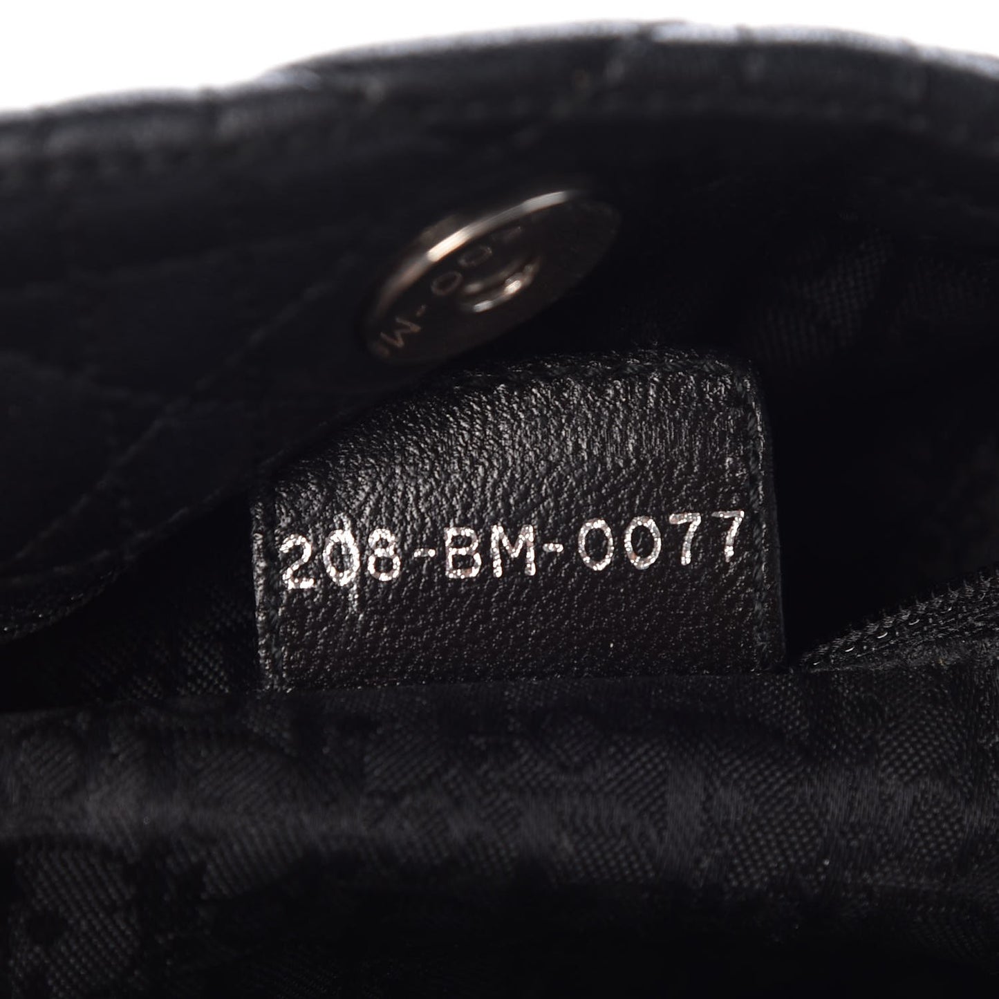 Lambskin Cannage Lady Dior Shoulder Bag Black