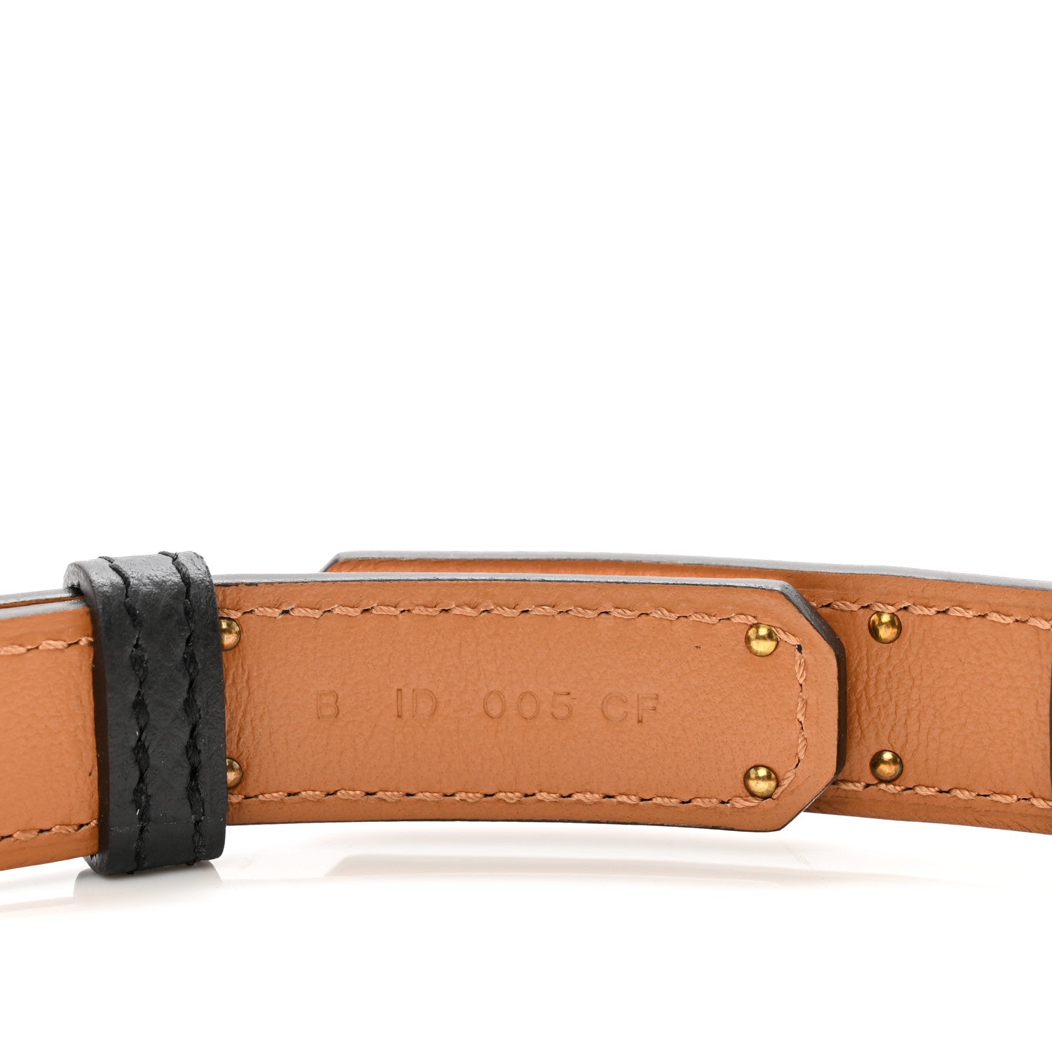 Hermes Epsom Kelly Belt Black 3 of 4