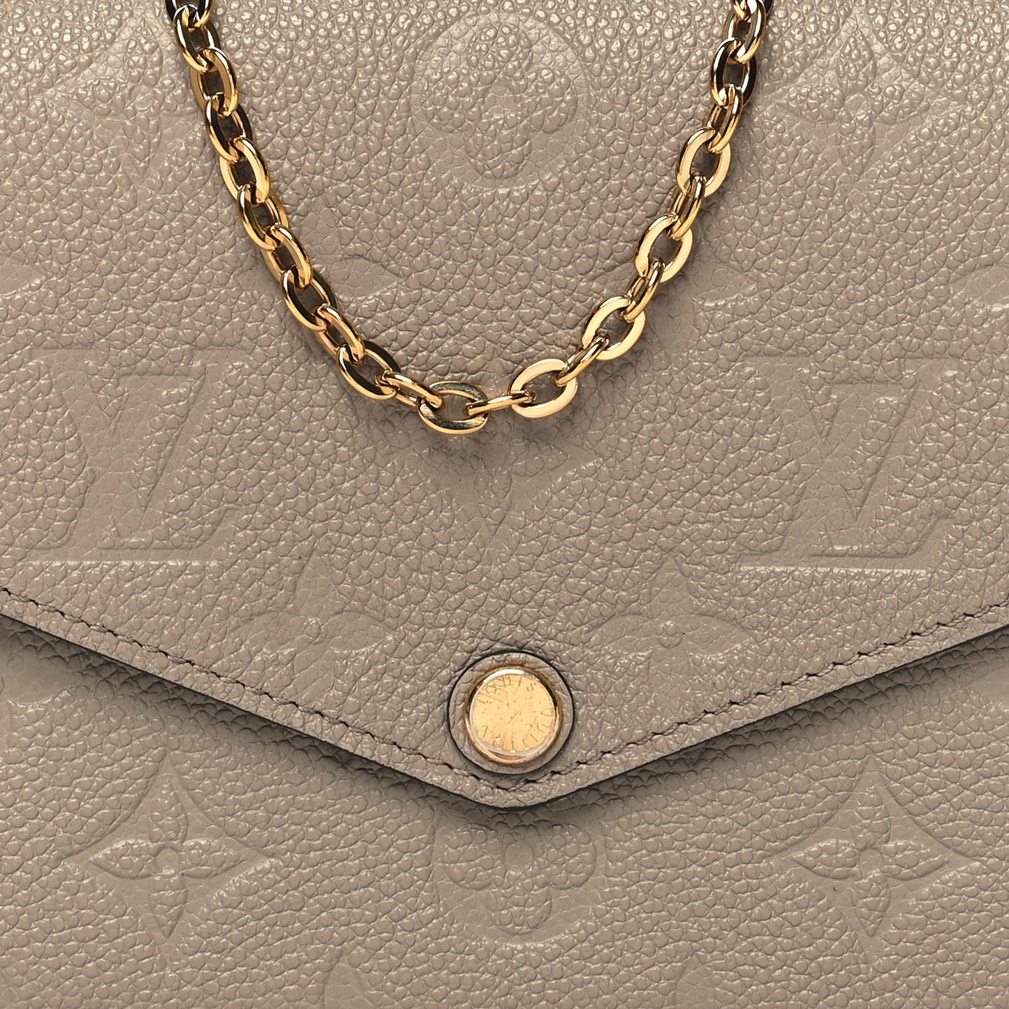 Empreinte Pochette Felicie Chain Wallet Tourterelle