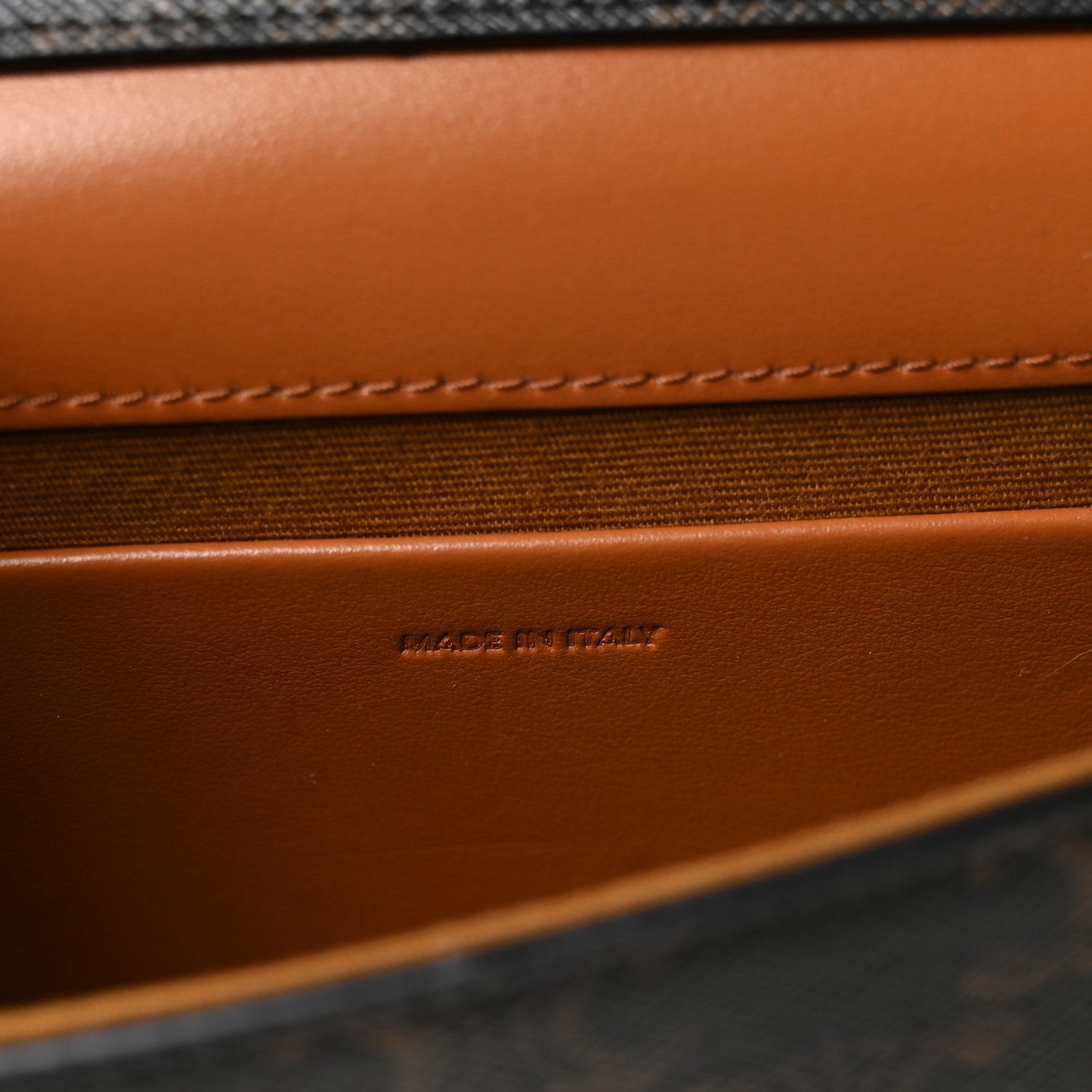 Celine Triomphe Canvas Multipochette Tan 7 of 12