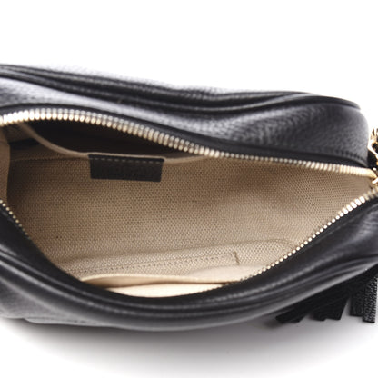 Gucci Pebbled Calfskin Small Soho Disco Bag Black 5 of 10