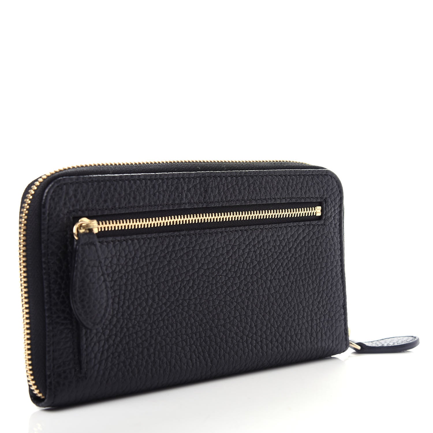 Burberry Grainy Calfskin Zip Around Wallet Black 3 of 8