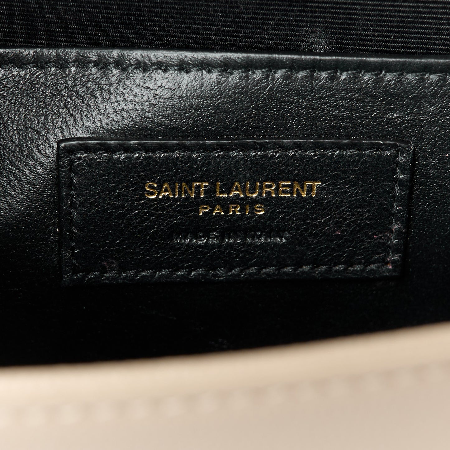 Grain De Poudre Small Monogram Kate Satchel Sea Salt