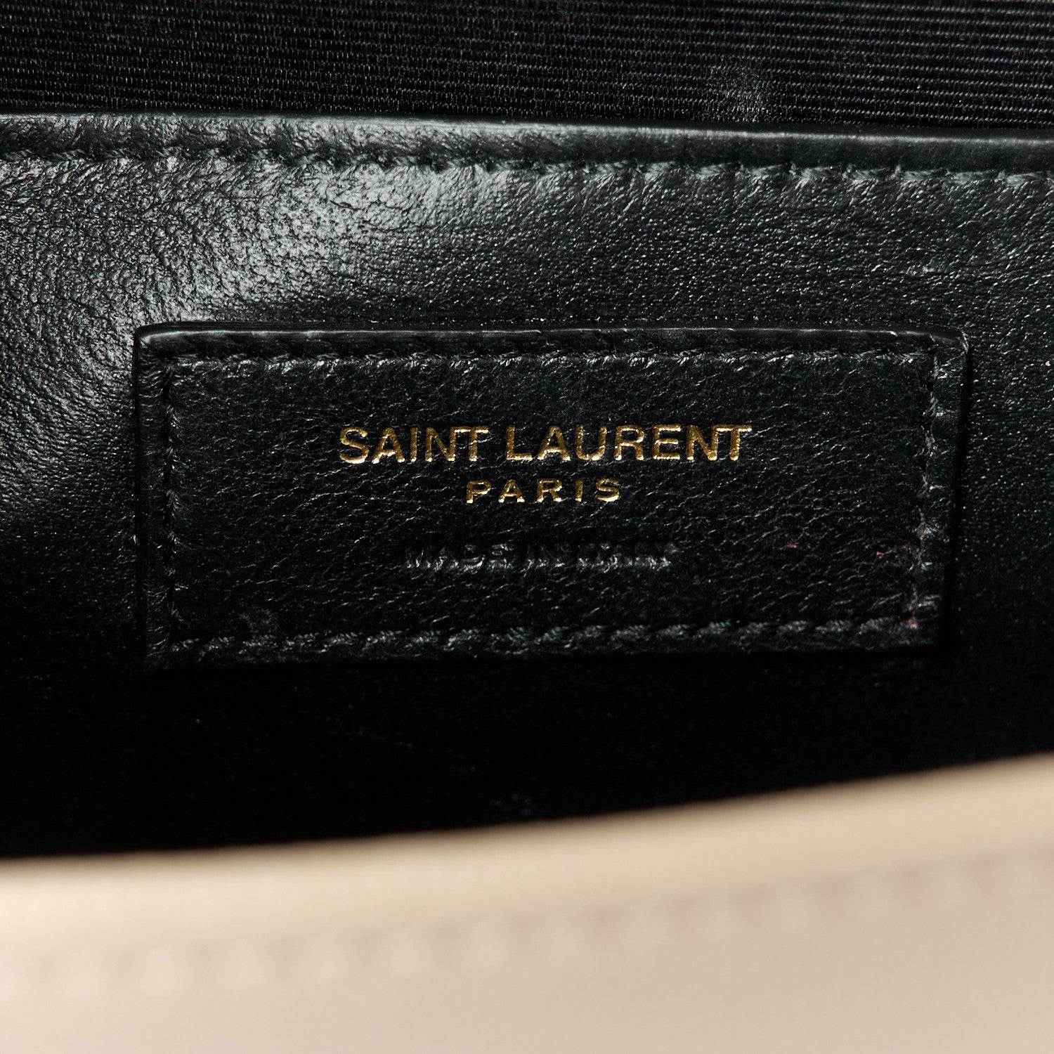 Saint Laurent Grain De Poudre Small Monogram Kate Satchel Sea Salt 6 of 12