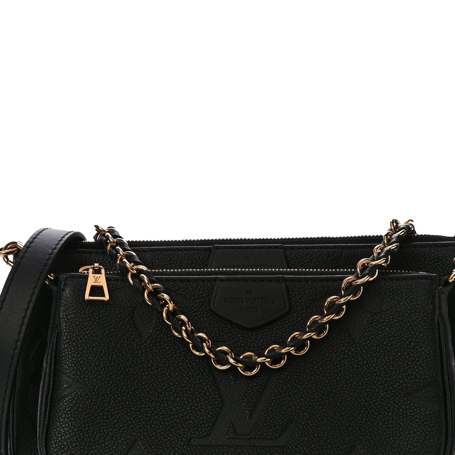 Louis Vuitton Empreinte Monogram Giant Multi Pochette Accessories Black 9 of 11