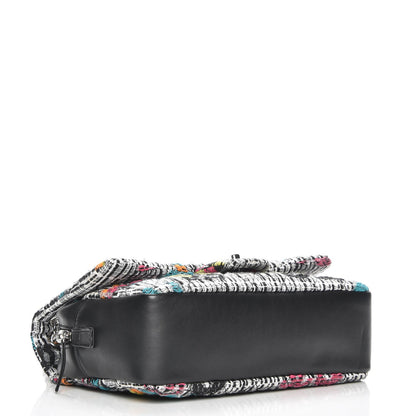 Chanel Fantasy Tweed Quilted Jumbo Easy Flap Multicolor 4 of 7