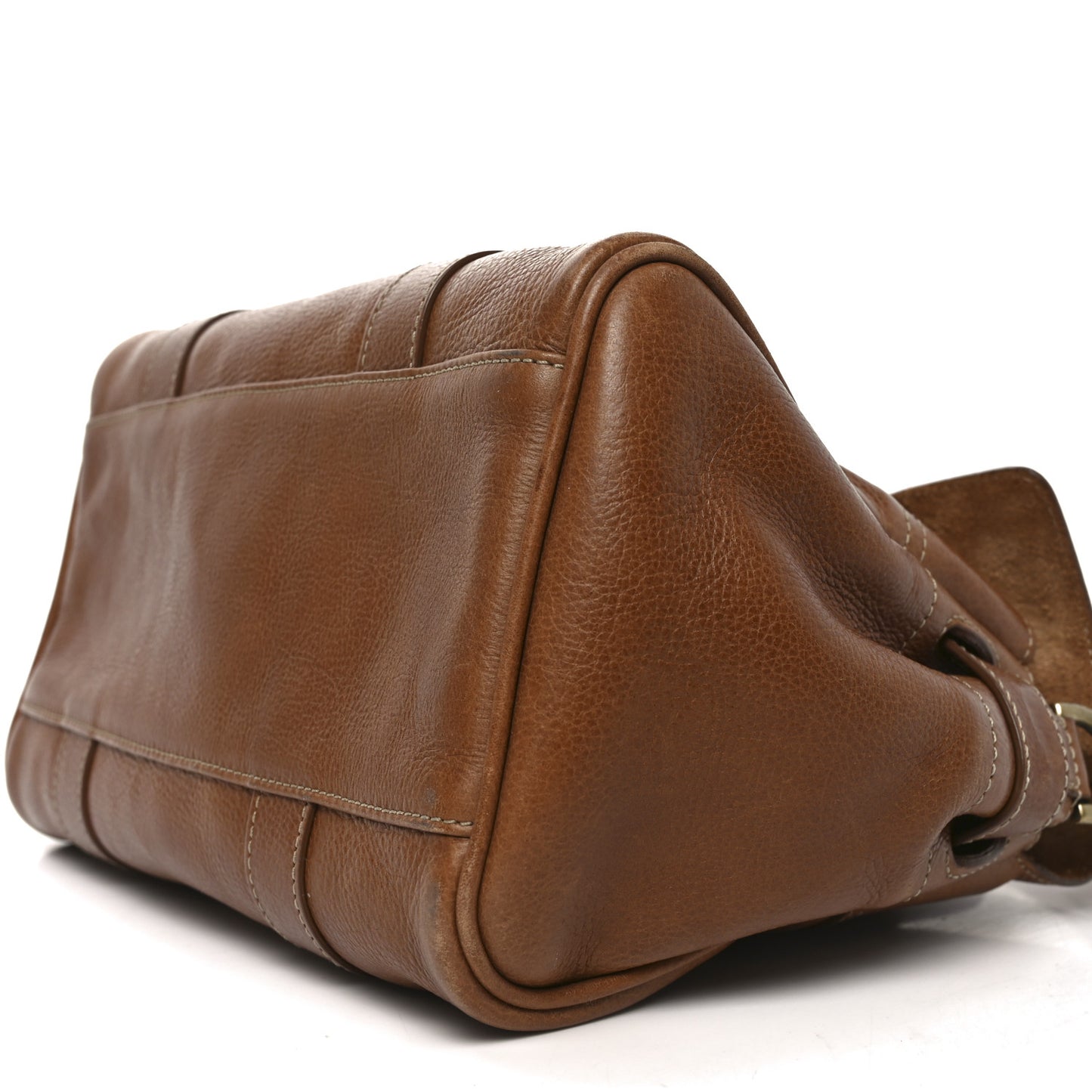 Natural Leather Small Bayswater Oak