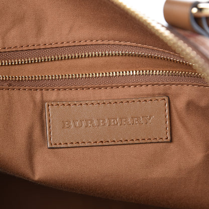 Burberry Haymarket Check Medium Salisbury Tote Camel 6 of 10
