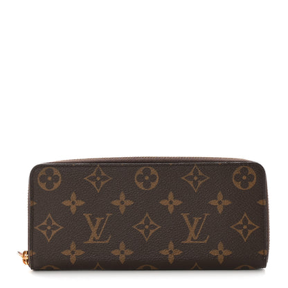 Louis Vuitton Monogram Clemence Wallet Rose Ballerine 1 of 9