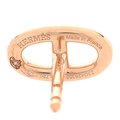Hermes 18K Rose Gold TPM Farandole Stud Earrings 4 of 5