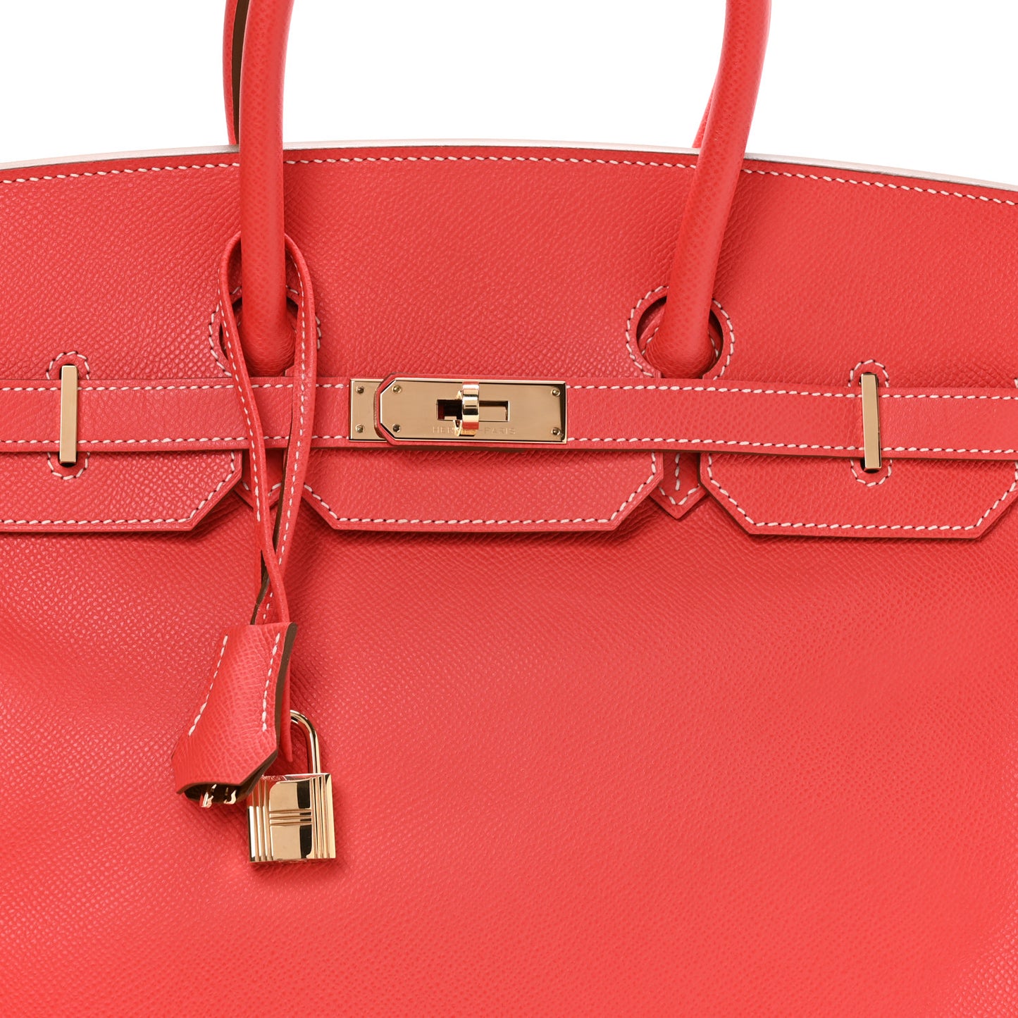 Epsom Candy Birkin 35 Rose Jaipur Gold