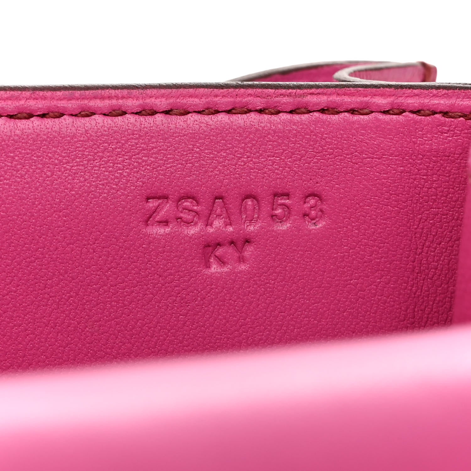 Hermes Ostrich Constance 18 Rose Pourpre 7 of 10