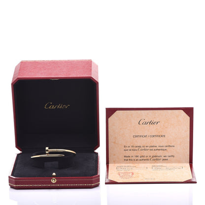 Cartier 18K Yellow Gold Juste Un Clou Bracelet 16 13 of 13