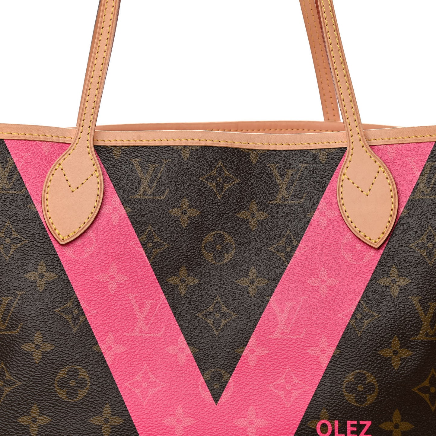 Monogram V Neverfull MM Grenade