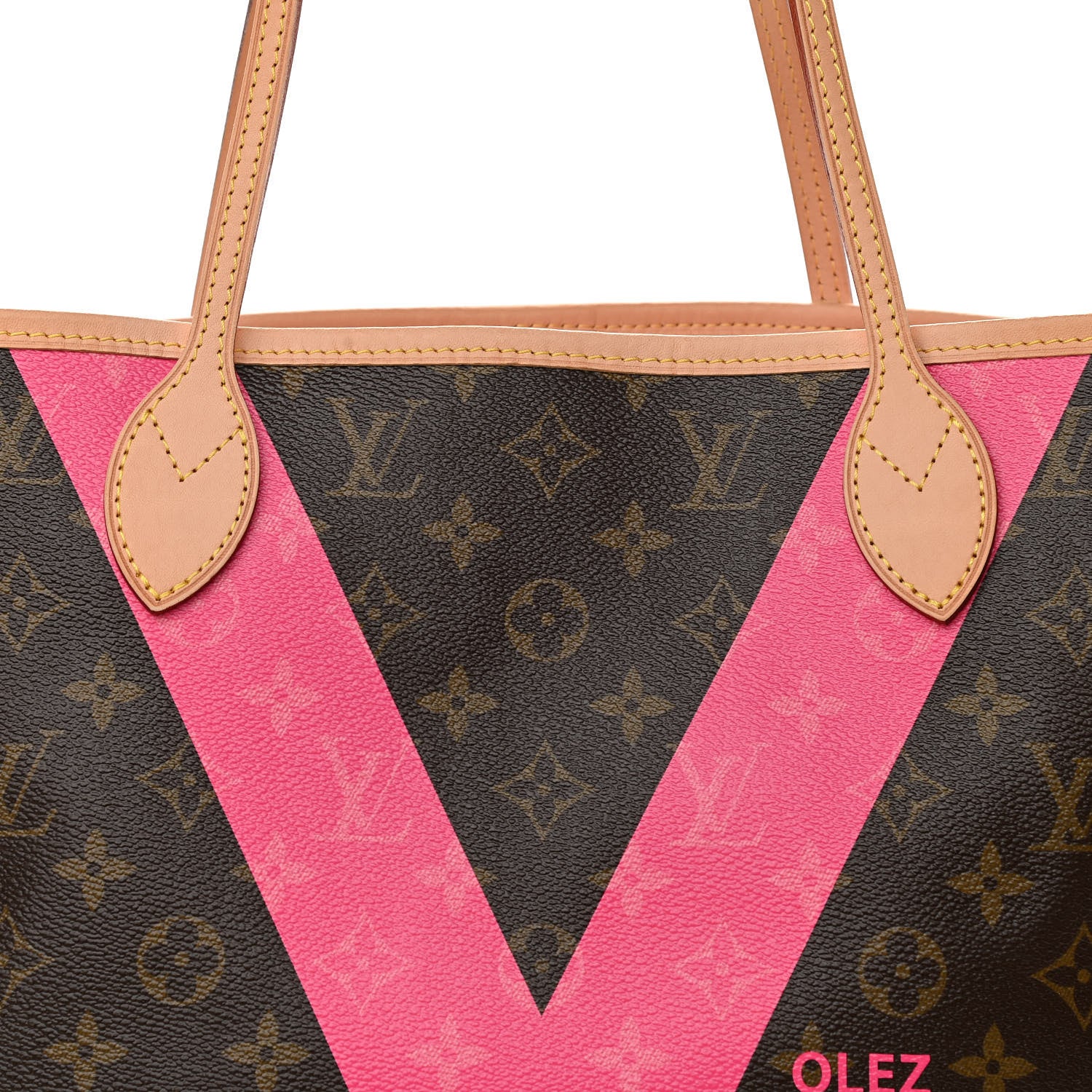 Louis Vuitton Monogram V Neverfull MM Grenade 9 of 11